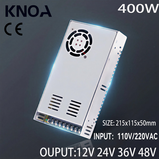 KNOA LED-Transformator Schaltnetzteil AC zu DC in Silber aus Metall - Bild 1