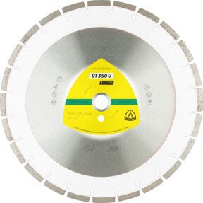 Klingspor DT 350 U Diamanttrennscheibe Universal Silber Durchmesser: 350 mm, Breite: 3 mm, Bohrung: 20 mm - Bild 1