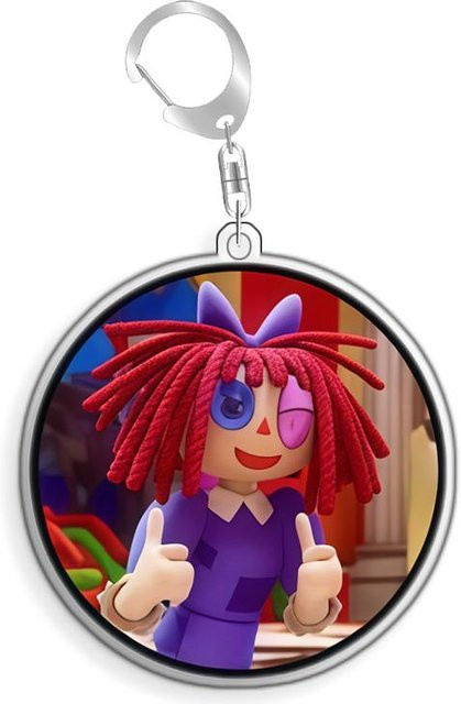 CHIC STUDIO Anhänger Acryl, Cartoon Anime, 5cm, Unisex, red - Bild 1