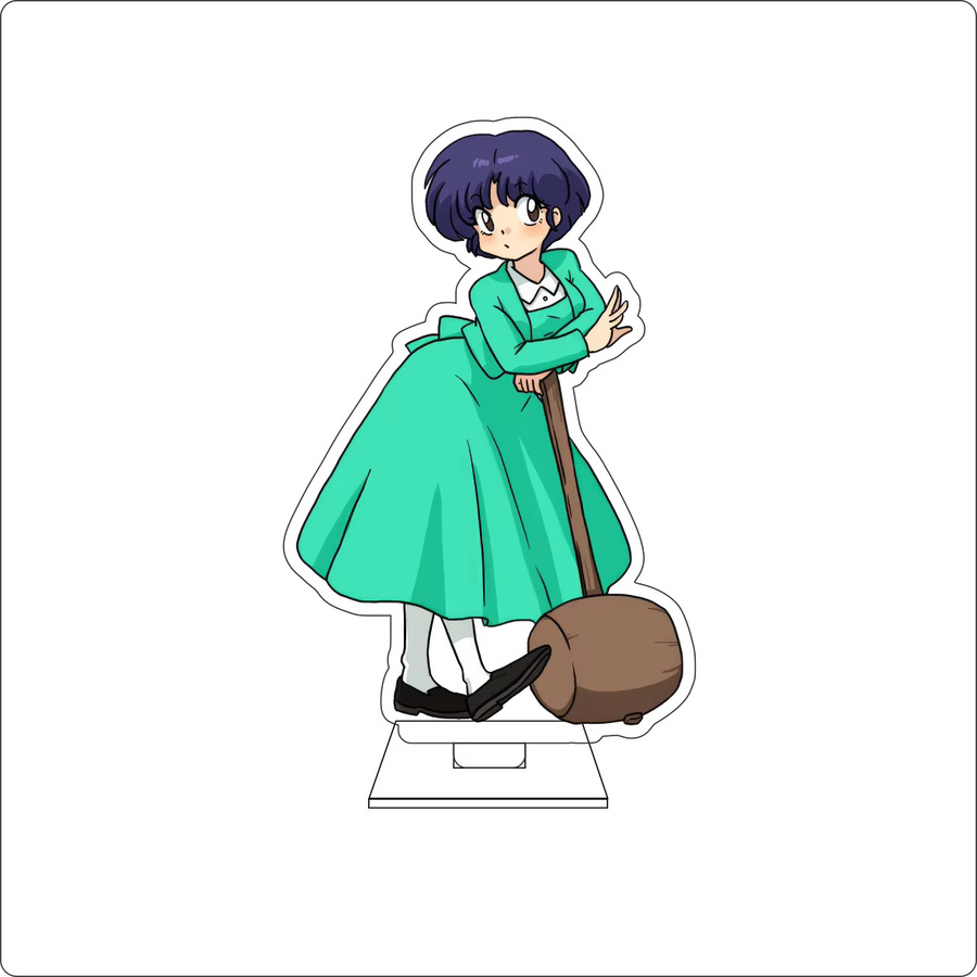Bandai Ranma ½ Kasumi Tendo, Acryl-Figur Standplatte, 10cm - Bild 2