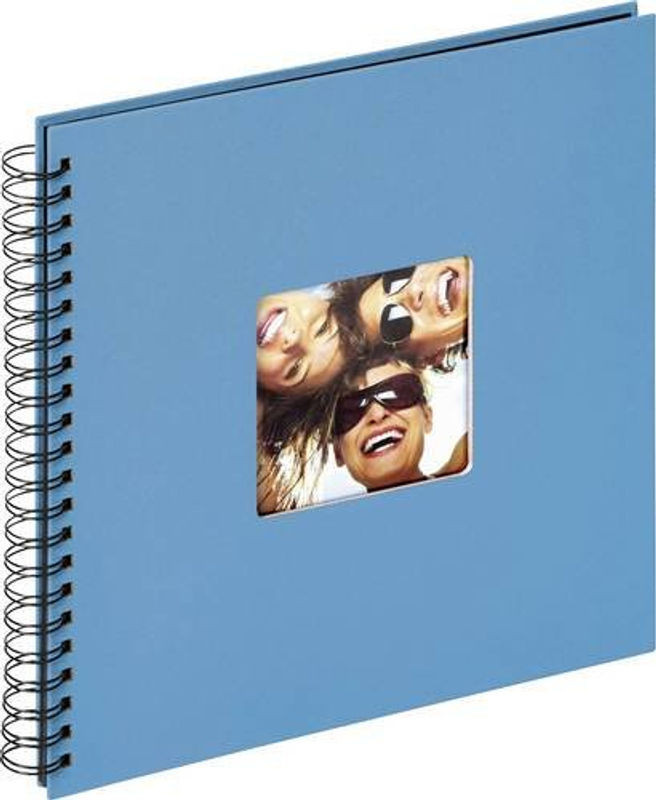 Walther Design SA-110-U Spiralalbum Blau, quadratisch, B x H: 30 x 30 cm - Bild 1