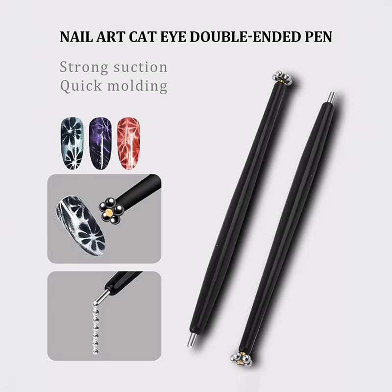 JCSYFAC 2in1 Cat Eye Magnet Stick, Magnetischer Stift für Nagelmaniküre - Bild 2