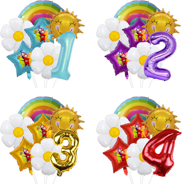 Bandai Teletubbies Themen-Ballon-Deko-Set - Bild 1