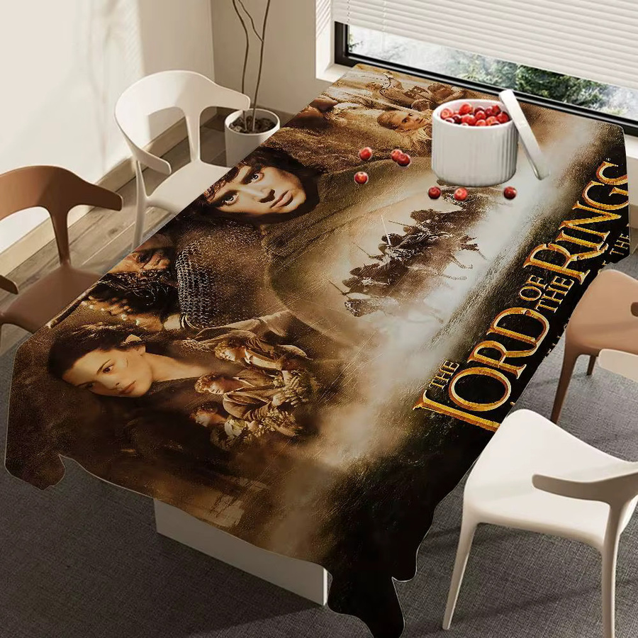 Wasserdichte und ölbeständige Tischdecke Potdemiel im Fantasy-Design für Nachttisch und Kaffeetisch - Bild 5