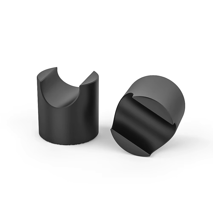 Audiocrast Kabelheber aus Aluminiumlegierung als Anti-Vibrations-Halter und stoßdämpfende Ablage für HiFi-Lautsprecher-Stromkabel in Schwarz oder Silber - Bild 3