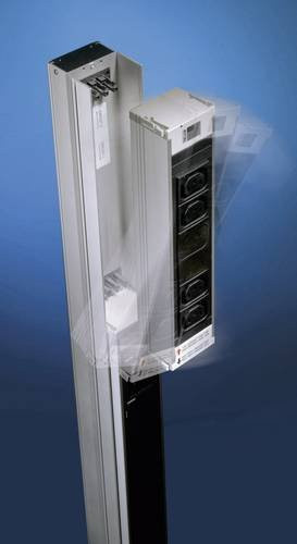 Rittal 7856.008 19 Zoll Netzwerkschrank-Stromschiene in Silber - Bild 1
