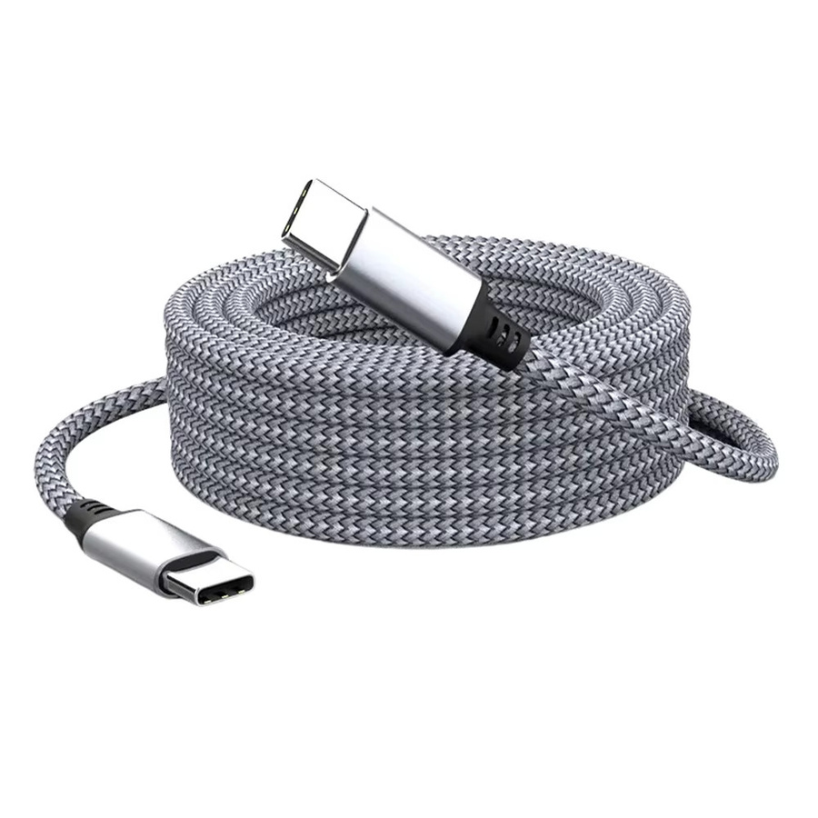 USB-C zu USB-C 60W PD Schnellladekabel in Schwarz für iPhone 15 Pro Max, Samsung, OPPO, VIVO und Xiaomi - Bild 5