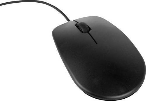 Raspberry Pi Mouse 2 Optische USB-Maus in Schwarz mit 3 Tasten - Bild 1