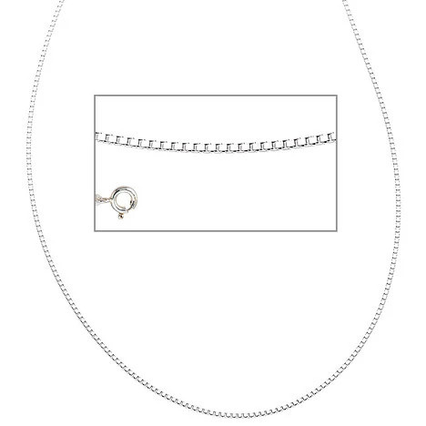 Colfem Venezianerkette 925 Silber, 38 cm, Unisex - Bild 1