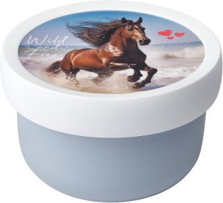 Mepal Campus Fruchtbox mit Gabel, Blau, 300 ml - Bild 1