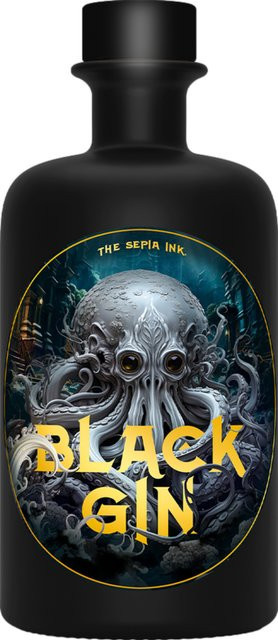 Sepia Ink Black Gin, Deutschland, 40 % Vol., 0,5 l - Bild 1
