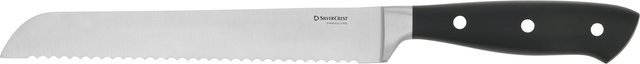 SILVERCREST Brotmesser aus Edelstahl in Silber mit Kunststoffgriff und Spülmaschineneignung - Bild 1