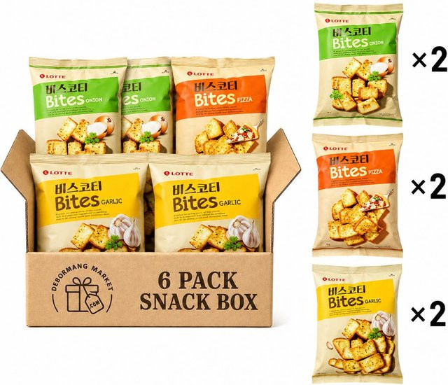 Lotte geröstete Brotscheiben 6 x 70 g - Bild 1