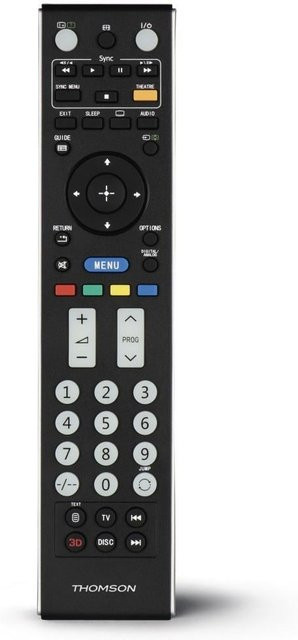 ROC1128SON Ersatzfernbedienung für Sony TVs in Schwarz - Bild 1