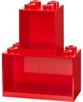 LEGO Brick Shelf Regal Rot Room Copenhagen Set 41171730 - Bild 1
