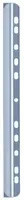 DURABLE Klemmschiene für A4, transparent und silber, Set mit 50 Stück - Bild 1