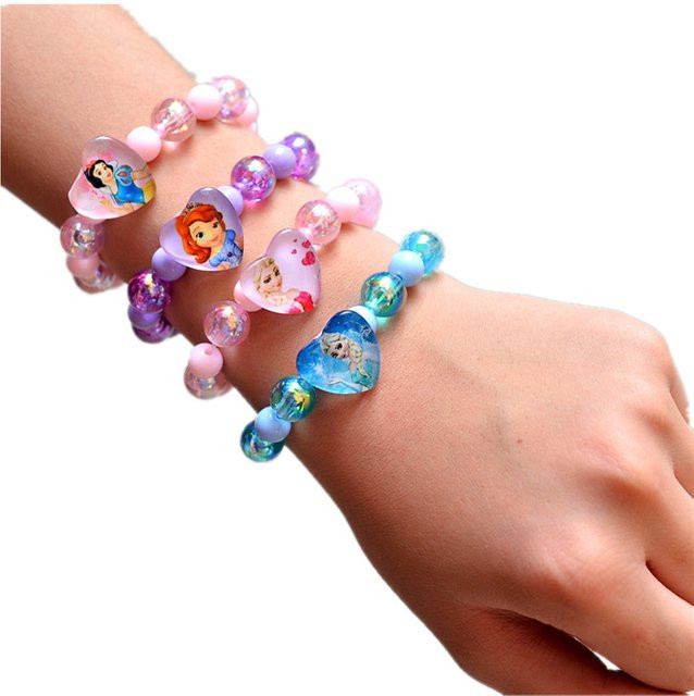 Disney Perlen-Glitzer-Armband, Kinder, Mädchen - Bild 1