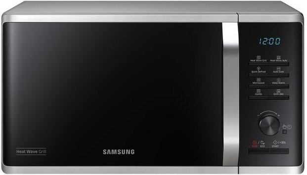 Samsung Mikrowellenherd MG23K3575AS/EO in Silber mit Grill und Automatikprogrammen - Bild 1