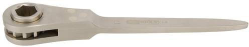 KS Tools BRONZEplus Bauknarre aus Aluminium-Bronze in Silber mit 6-kant Profil und 26 mm Zentrierspitze - Bild 1