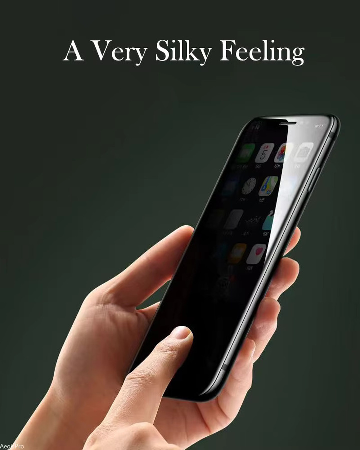 2 Stück Anti-Spy Sichtschutzfolien aus gehärtetem Glas für Nubia RedMagic 10s Pro, 9, 8 Pro+, Pro, s, Z70, Z60 Ultra, transparent - Bild 5
