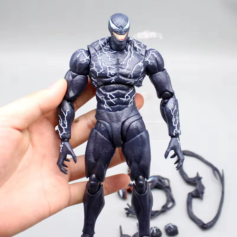 Bandai Marvel Venom 2 Shf Animierte Charakter Action Puppe, Kunststoff - Bild 2