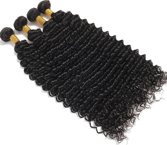 Newmi Deep Wave Human Hair Bundles, Brasilianische Haarwebart - Bild 1