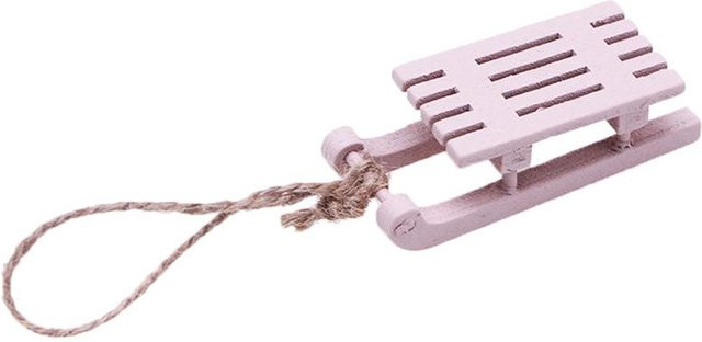 Mini Simulation Schneeschlitten, Holz, 1/12, Puppenhaus Ornament - Bild 1