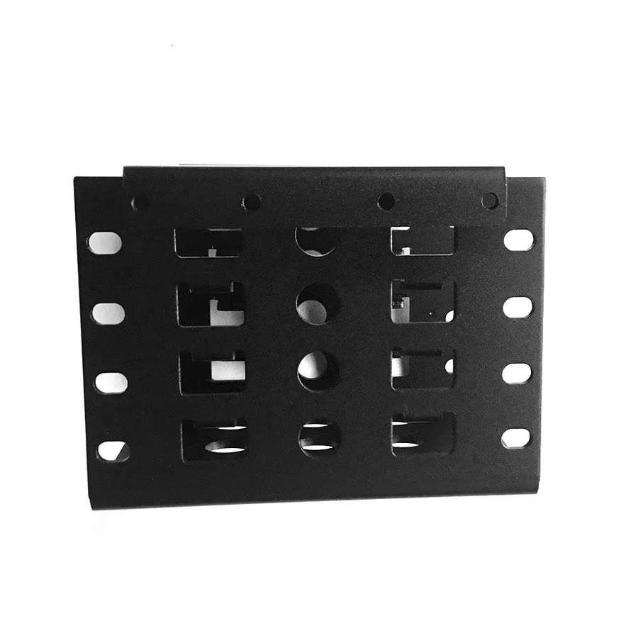 ALLOYSEED 4-Bay 2,5-Zoll-auf-3,5-Zoll-Adapterhalterung für SSD-Festplatten in Schwarz - Bild 5