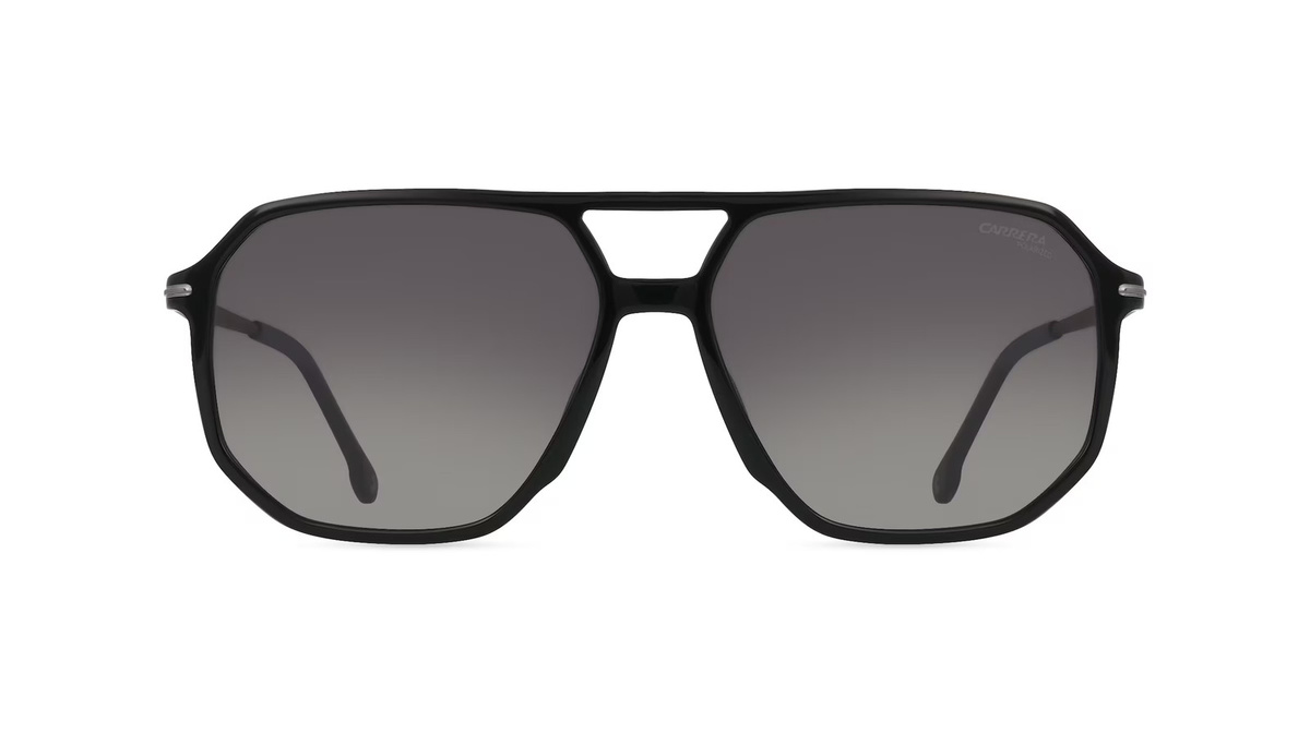 Carrera 324/S Sonnenbrille, Vollrand, Quadratisch, Acetat, Herren, schwarz - Bild 1