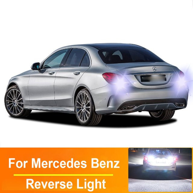 TAREWOR LED-Rückfahrleuchten Set für Mercedes Benz A B C E Klasse T15 W16W Canbus, 2 Stück - Bild 1