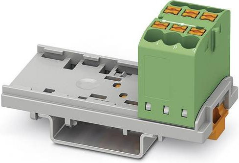 Phoenix Contact Verteilerblock 3273008 Zugfeder Grün 10 Stück - Bild 1