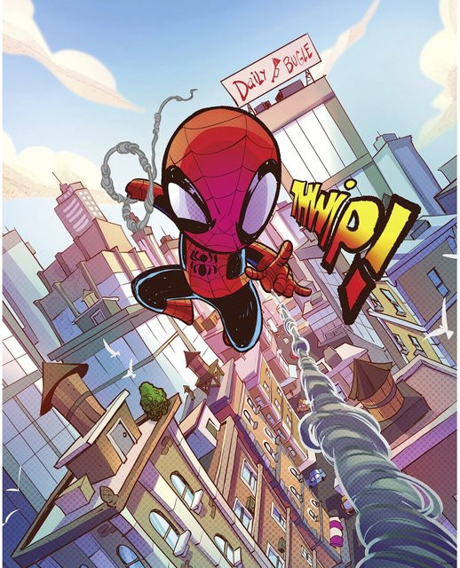 Komar Wandbild Marvel Spider-Man THWIP, Bunt, Breite: 40 cm, Höhe: 50 cm - Bild 1