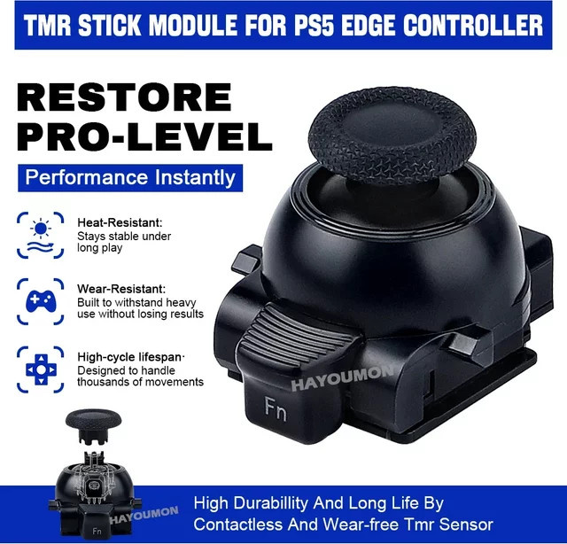 MBChips MC TMR-Joystick-Modul für PS5 Edge Controller, Schwarz - Bild 1