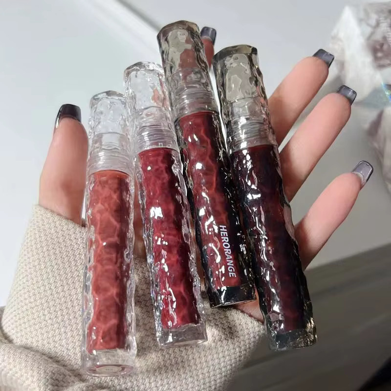 HERORANGE Glacier Rock Mirror Water Glazed Lip Glaze, Glänzend - Bild 3
