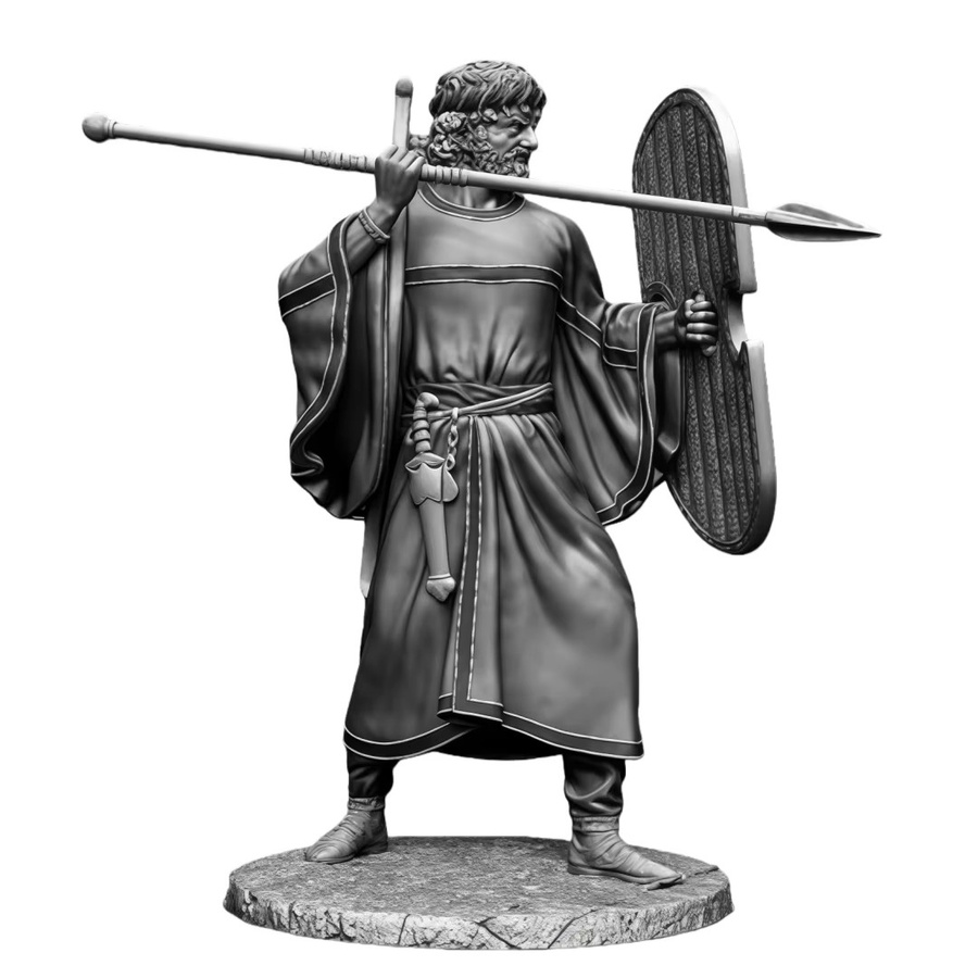 MEEKLION MODEL Persischer unsterblicher Krieger, Unbemalter Resin-Modellbausatz, Maßstab 1:24, Militär - Bild 4