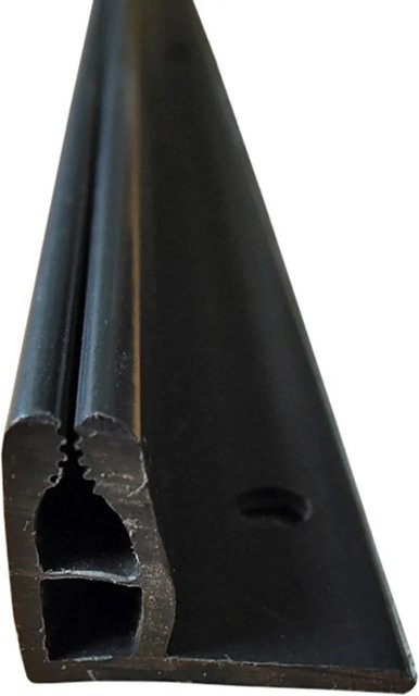 Trägerprofil E-2 von Döllken Profiles in Schwarz, Länge: 1000 mm - Bild 1