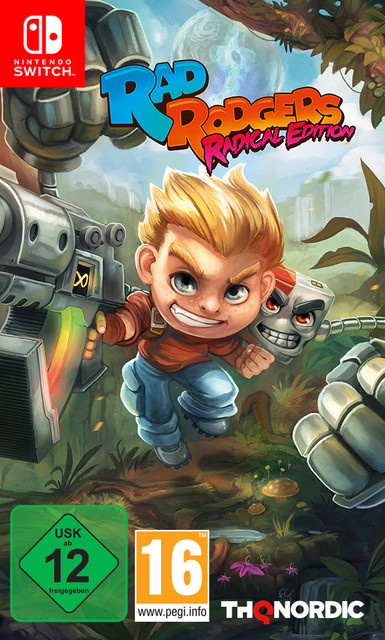 Rad Rodgers Nintendo Switch Action Platformer Jump 'n' Run Spiel - Bild 1