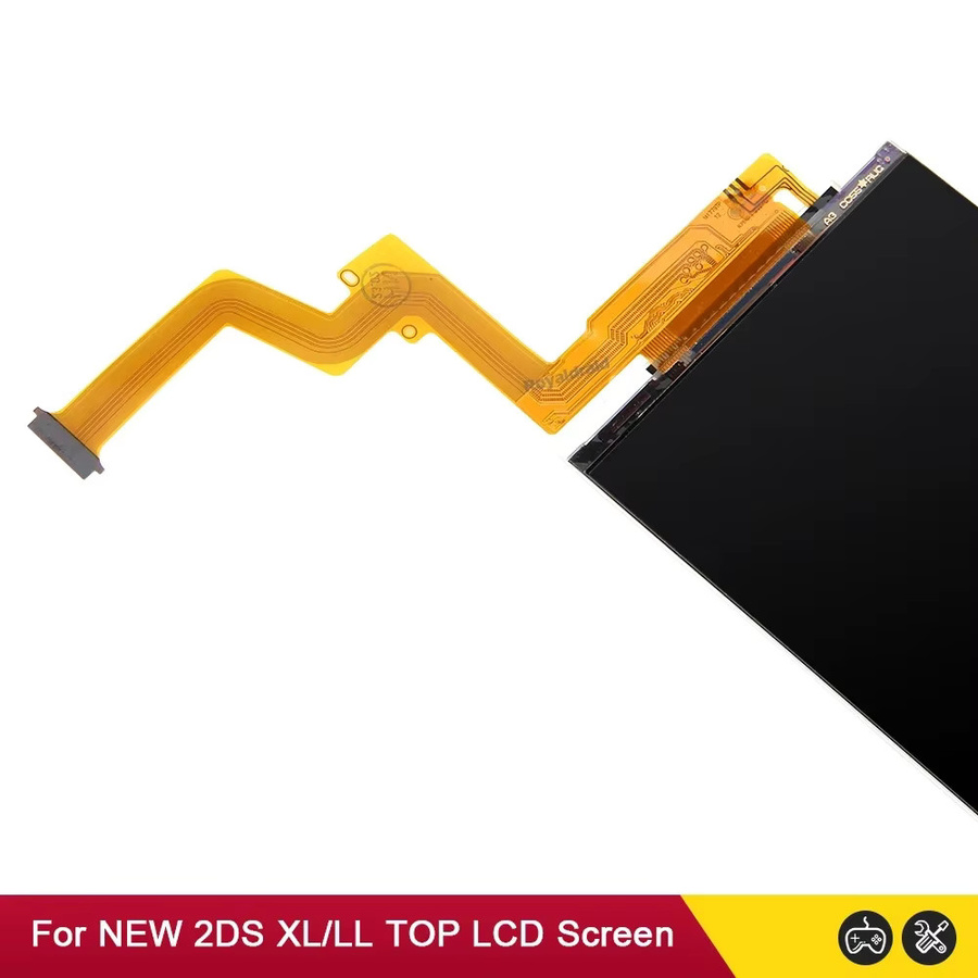 HeroAngel Ersatz LCD Bildschirm für Nintendo 2DS XL/LL in Schwarz - Bild 3