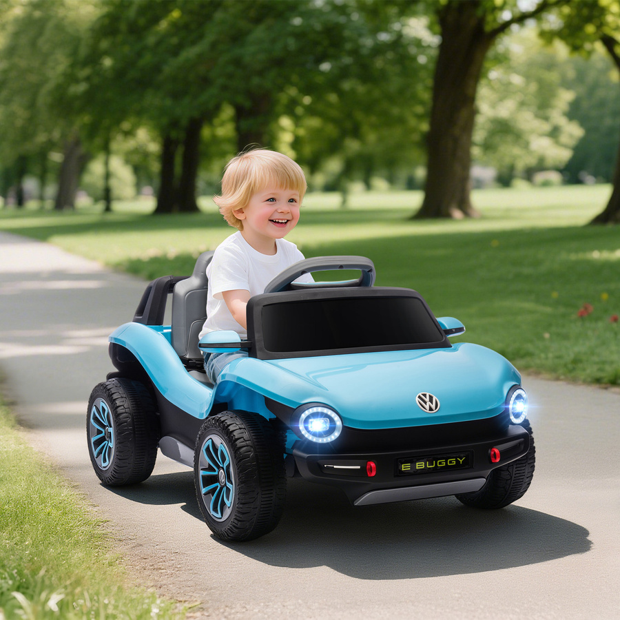 AIYAPLAY Volkswagen E-Buggy, Elektroauto für Kinder, Blau, ab 3 Jahre - Bild 2