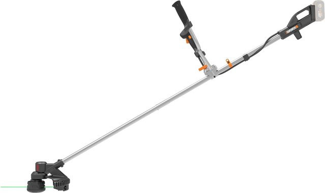 Worx Powershare Akku-Freischneider und Trimmer WG082E.9 in Schwarz-Orange, 20 V, ohne Akku und Ladegerät - Bild 1