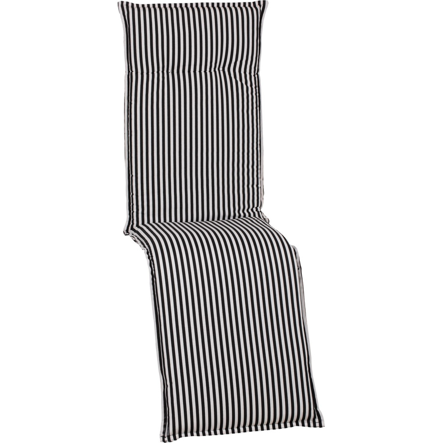 BEO Liegenauflage Turin Streifen schwarz weiß B/L: 58 x 191 cm - Bild 2