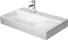 Duravit Möbelwaschtisch asy DuraSquare in Weiß, rechteckig, B/T: 80 x 47 cm - Bild 1