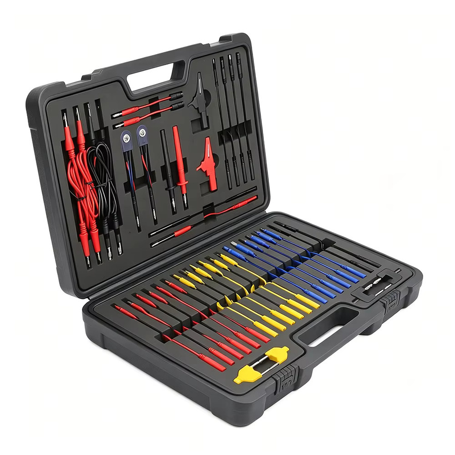 Podofo 92-teiliges Kfz-Stromkreisprüfungs-Komplettset in Multicolor mit Multimeter-Sonden, Terminal-Testkit und Multifunktions-Elektrosonden - Bild 7