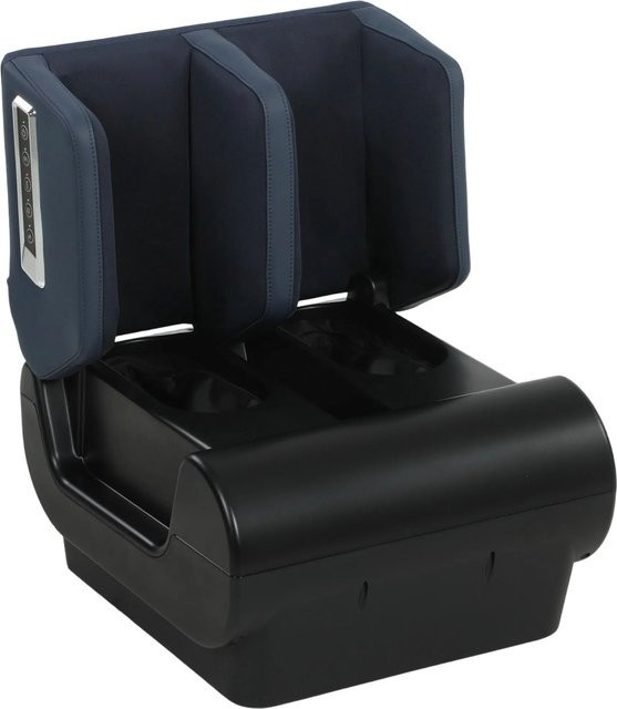 HOMCOM Beinmassagegerät aus Stoff und Kunststoff in Blau und Schwarz, B/T/H: 38 x 37 x 46 cm - Bild 1
