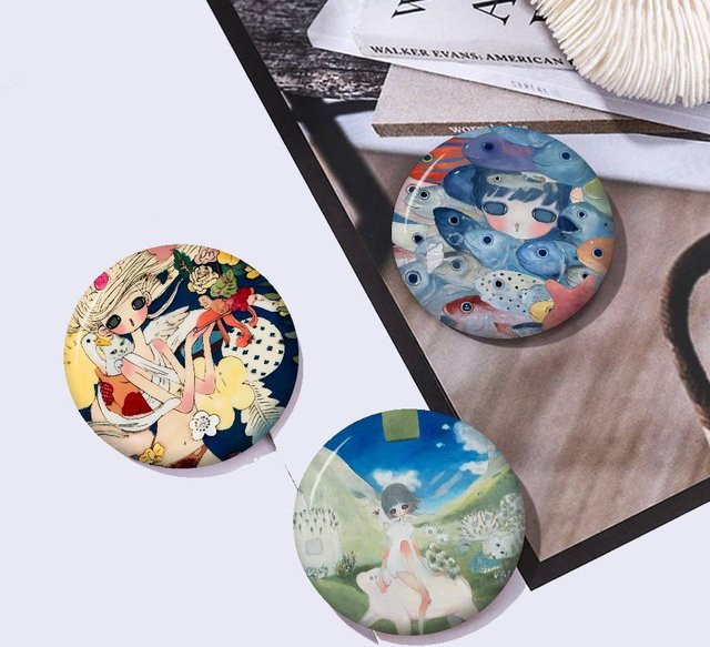 ONE PIECE Brosche, Cartoon, rund - Bild 1