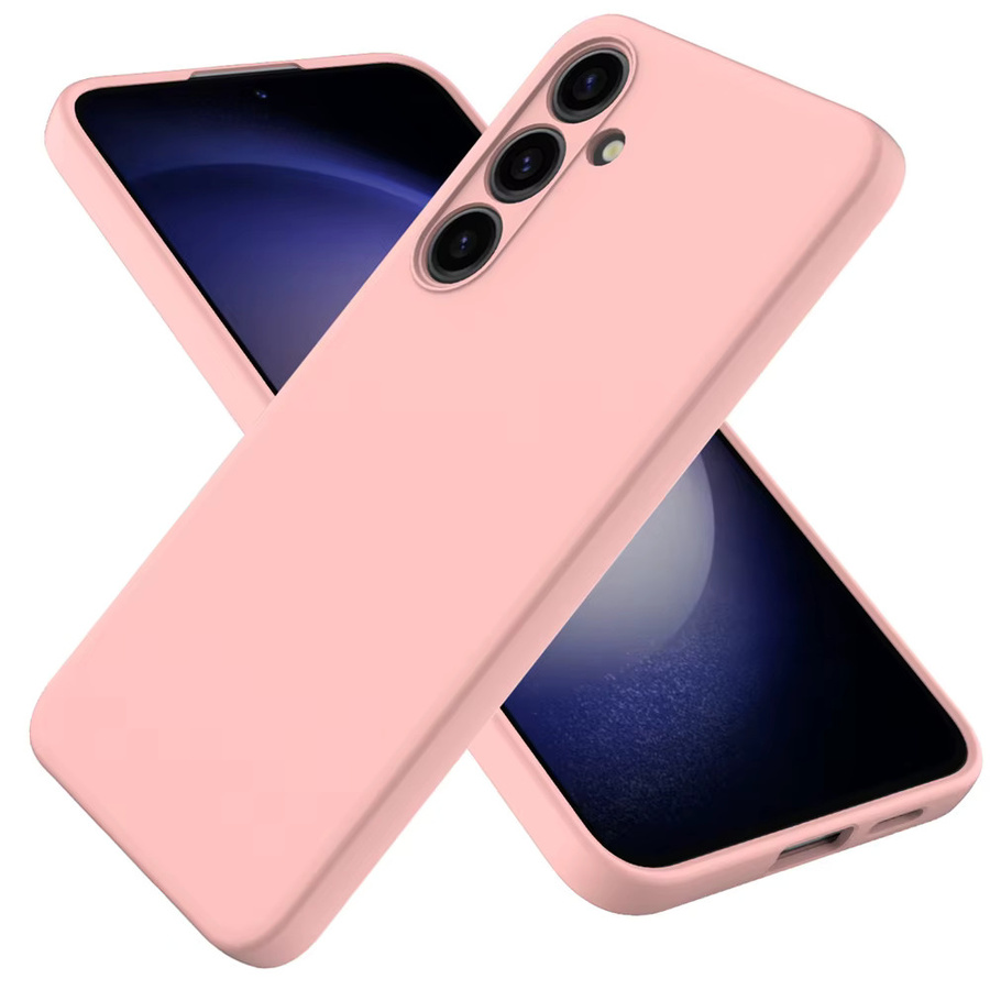 Stoßfeste Silikon Handyhülle für Samsung Galaxy S25 Plus Ultra S24 S23 S20FE S22 S21 Ultra in Blau und Pink mit 360 Grad Schutz - Bild 1