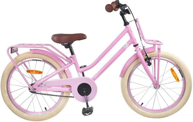 vidaXL Kinderfahrrad 18 Zoll Hellrosa - Bild 1