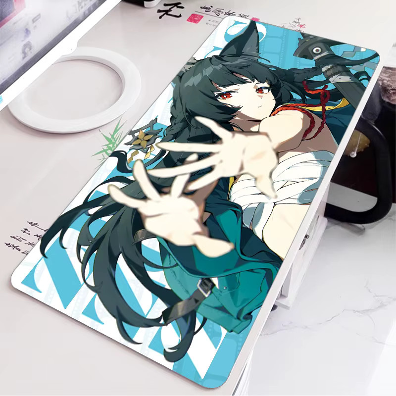 ZZZ Gaming Mauspad Zenless Zone Zero Hoshimi Miyabi Ye Shunguang Remielle Sigrid XXL Anime-Mädchen Tastatur-Schreibtischunterlage - Bild 2