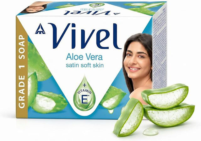Vivel Badeseife Aloe Vera + Vitamin E, 150g - Bild 1