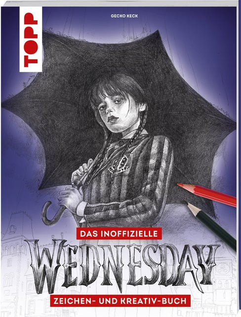 TOPP Das inoffizielle Wednesday Zeichnen- und Kreativ-Buch für Kinder - Bild 1